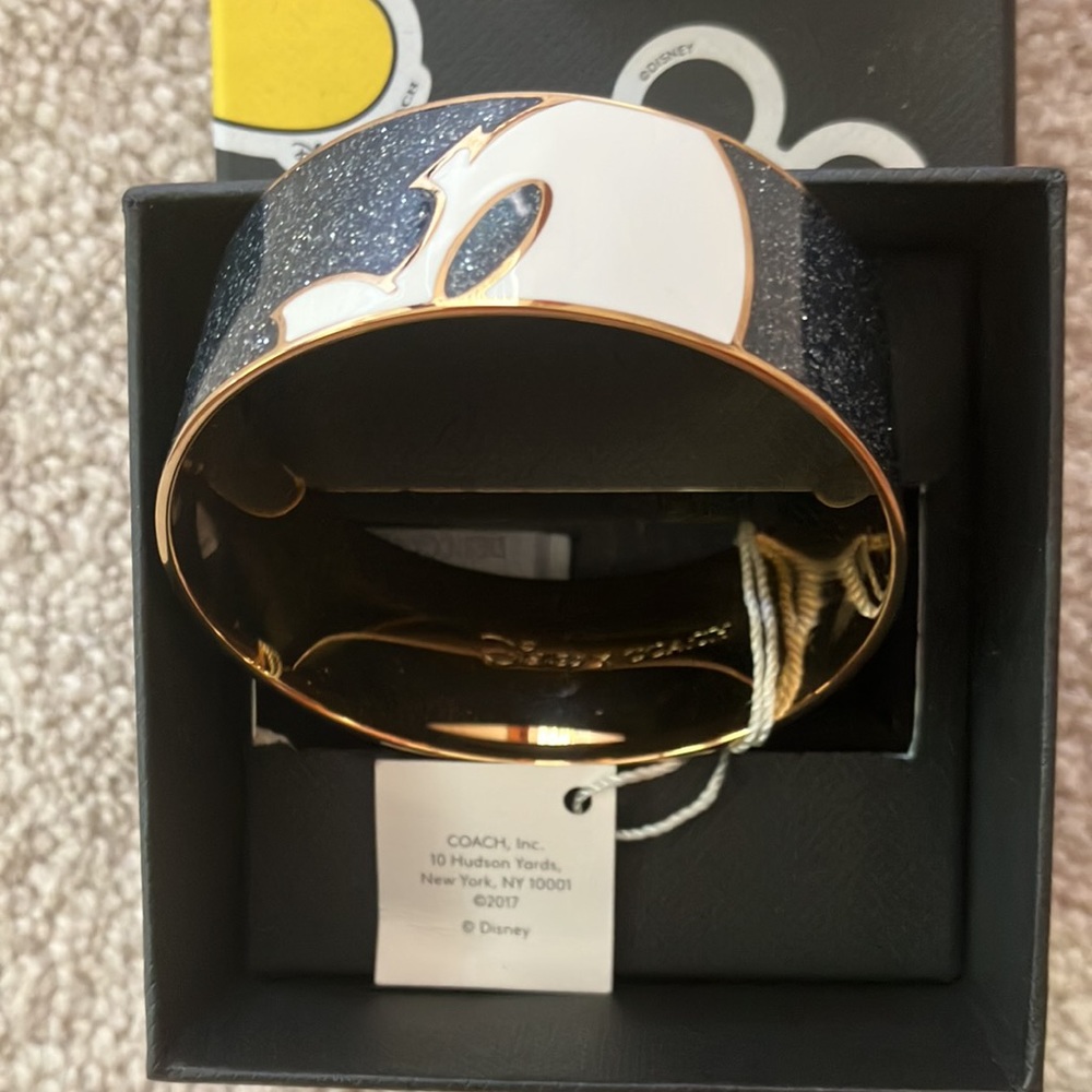 COACH DISNEY Authentic MICkEY bangle bracelet.New in Box, NWT - Picture 7 of 8